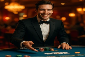 888bet-এর সোনালি কয়েন ও রুলেটের গতিশীল ক্যাসিনো দৃশ্য