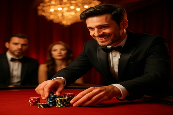 উজ্জ্বল গেমিং পরিপ্রেক্ষিতে একটি আত্মবিশ্বাসী ডিলার ব্যবহারকারীদের 888bet অ্যাকাউন্টে নিরাপদে প্রবেশের জন্য আহবান করছেন।